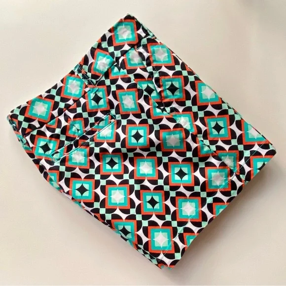 Crown & Ivy, Cotton-Blend Chino Shorts, Multicolored Chino Shorts Sz 2 - Picture 8 of 8